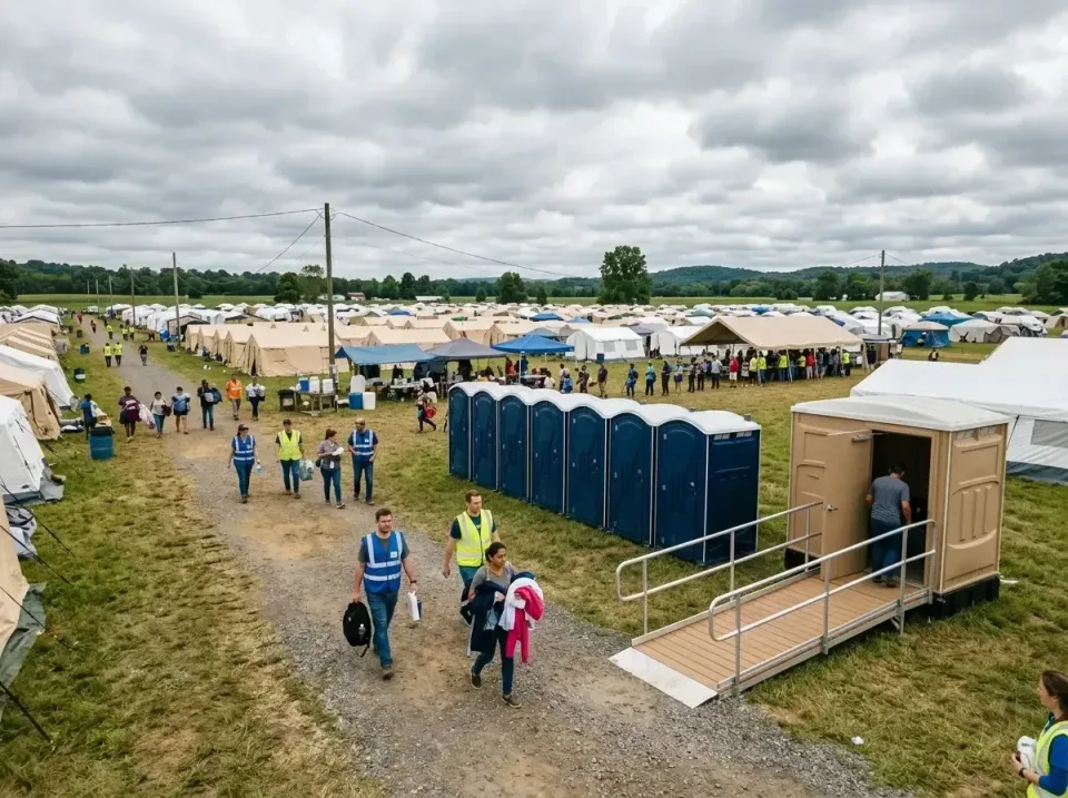 disaster-relief-camp-restrooms-010 — frequently asked questions, Dumpster & Portable Bathrooms Rental in Lewisburg, WV
